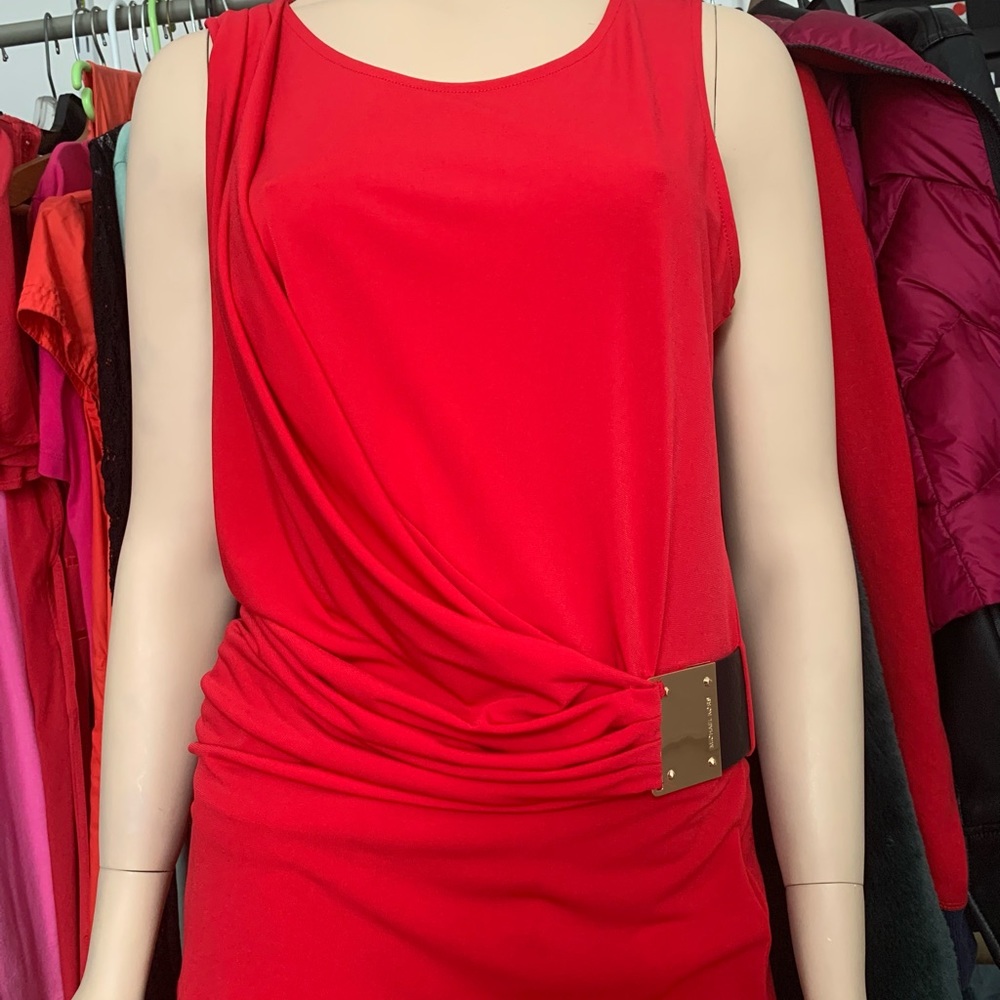 Michael Kors Red blouse top size S